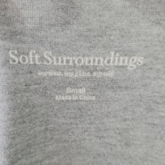 Soft Surroundings‎ Super Soft Jersey Knit T Shirt Dress Size S - Picture 4 of 5